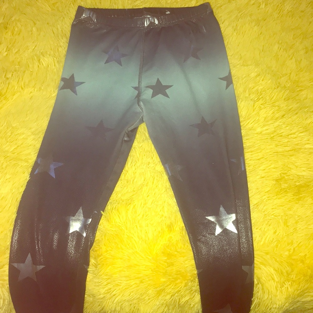 A matching leotard leggings